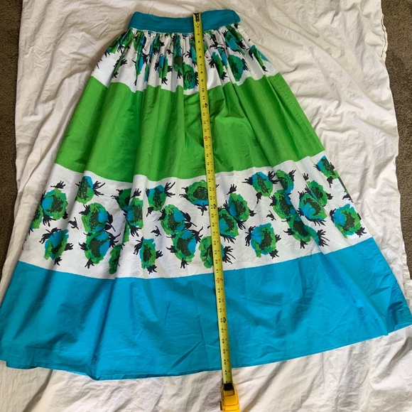 Long Full Handmade Maxi Skirt 26” Waist - Picture 3 of 4